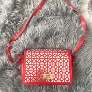 2/$15 Red crossbody purse